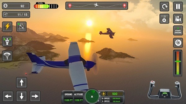 pilot simulator airplane games