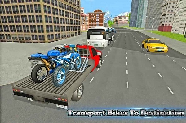 自行车运输卡车司机手机游戏