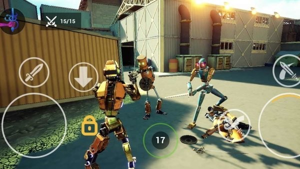 机器人剑术游戏