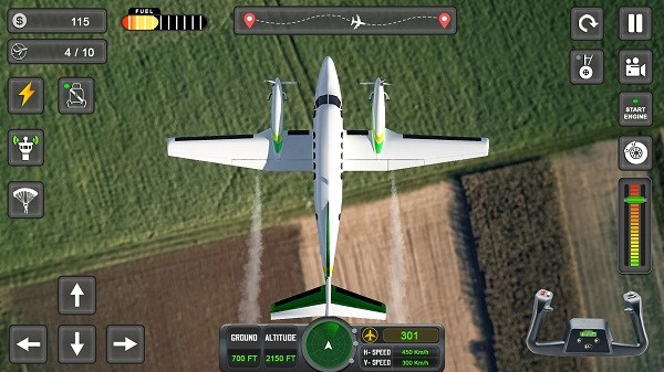 pilot simulator airplane games
