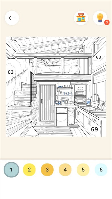 室内色彩游戏(Interiors Color)