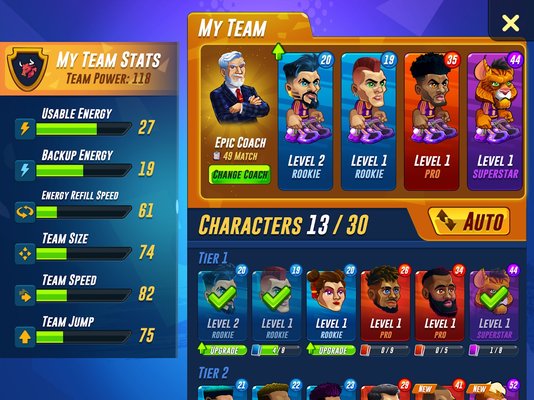 basketball arena游戏