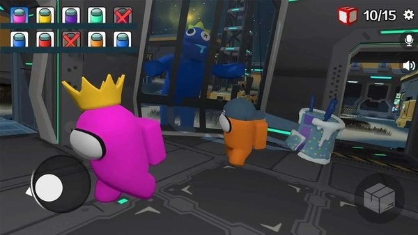 彩虹怪物班班的幼儿园朋友游戏