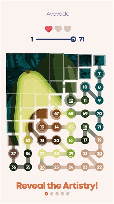 数字涂画游戏(Number Paint)