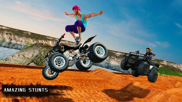 专业亚视越野赛车游戏(Pro Atv Offroad Racing Mayhem Simulator)