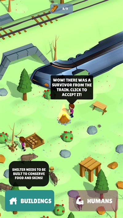 野生森林闲置生存手机版 野生森林闲置生存游戏下载