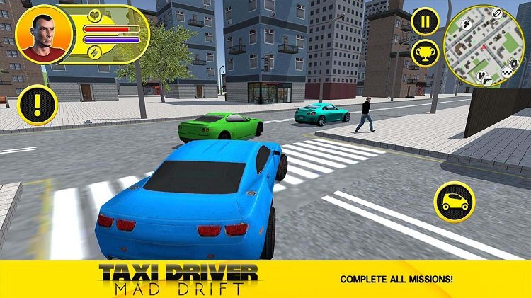 出租车司机疯狂漂移手机版 出租车司机疯狂漂移游戏下载