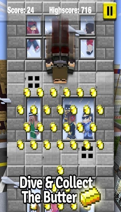 跳伞运动员小游戏