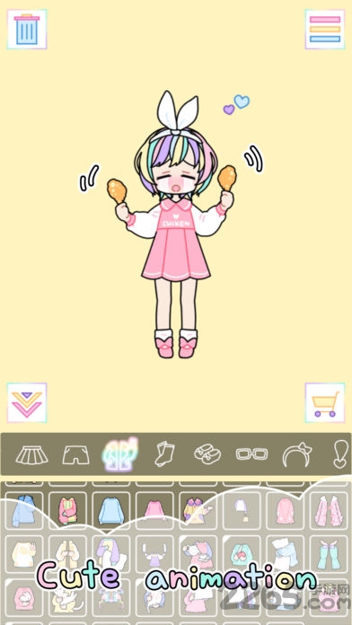 粉彩女孩手机版