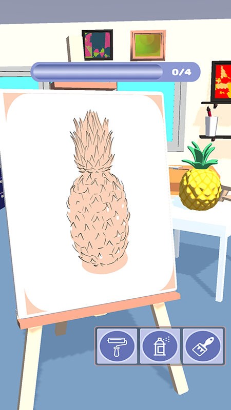 花花涂色书游戏