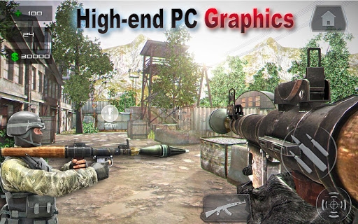 现代fps战争手游