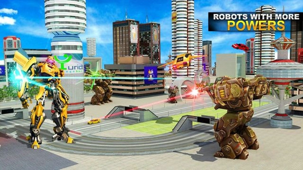 真实机器人汽车变压器战争手机版