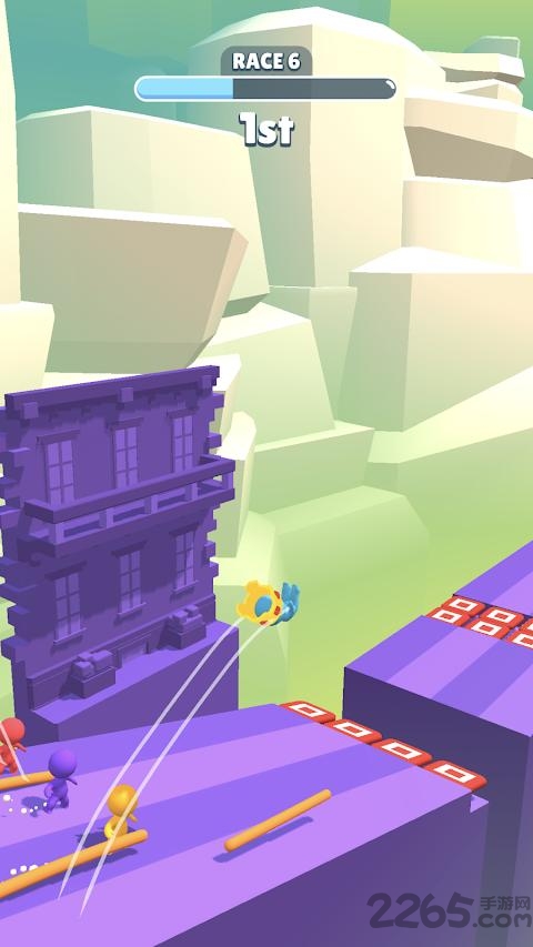 撑杆跳赛跑最新版(Stick Race)