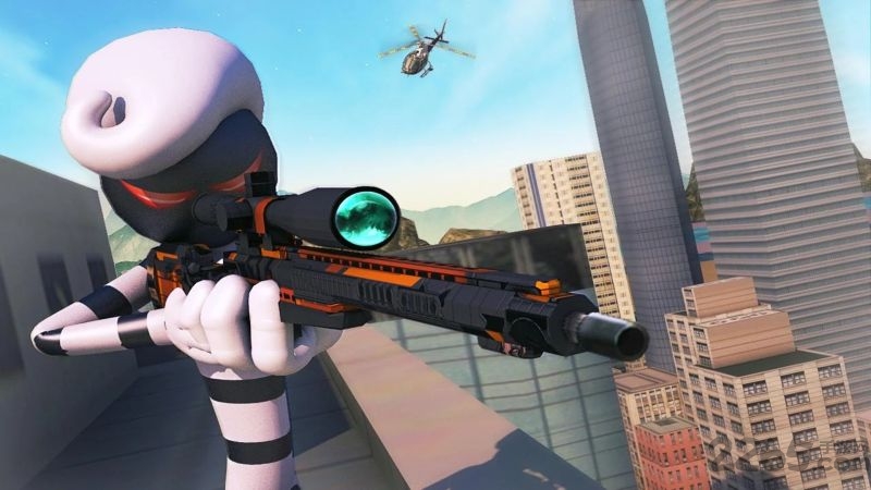 火柴人勇士射击无限金币版