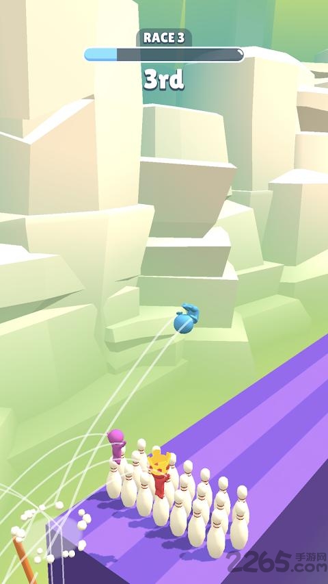 撑杆跳赛跑最新版(Stick Race)