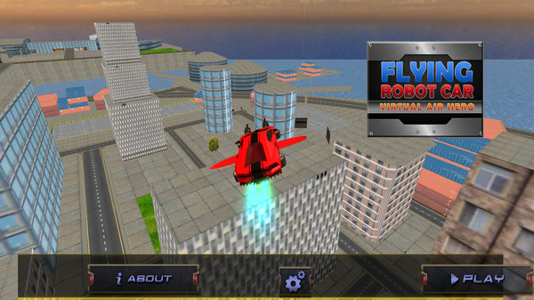 飞行机器人汽车大战手机版
