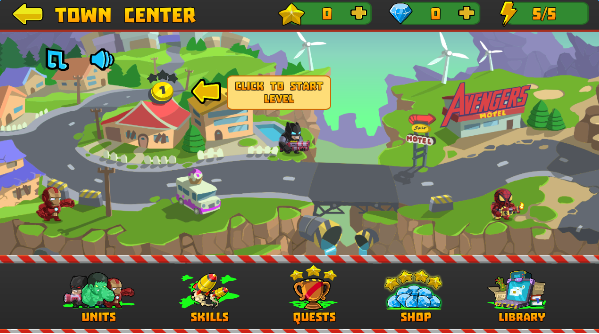 超级英雄VS大坏蛋游戏