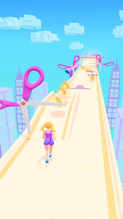 剪头发快跑游戏