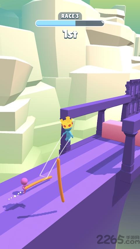 撑杆跳赛跑最新版(Stick Race)