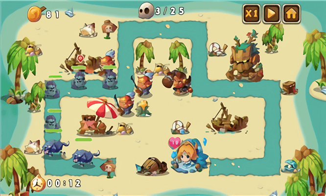 英雄保卫幻想中文版(defender heroes)