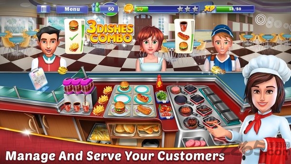 疯狂的餐厅厨房中文版