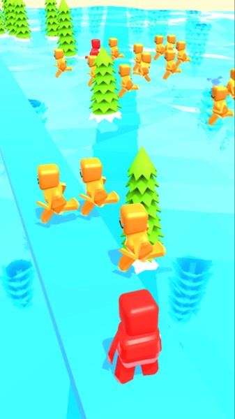 人群击中3d游戏