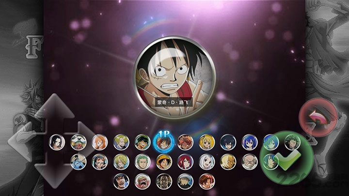 妖尾vs海贼王满人物版