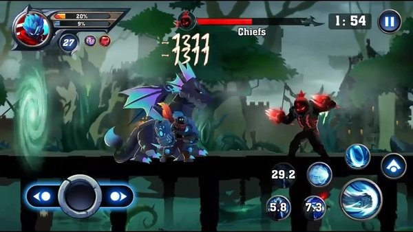 火柴人勇士超级龙手机版(stickman warriors)