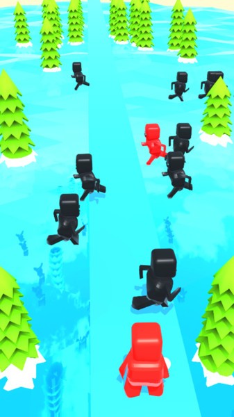 人群击中3d游戏