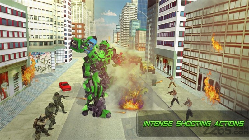 汽车人变形手机游戏