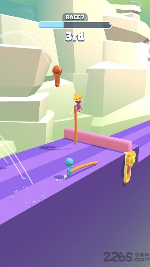 撑杆跳赛跑最新版(Stick Race)