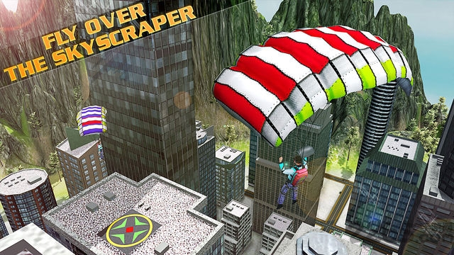 滑翔伞飞行3d手机版