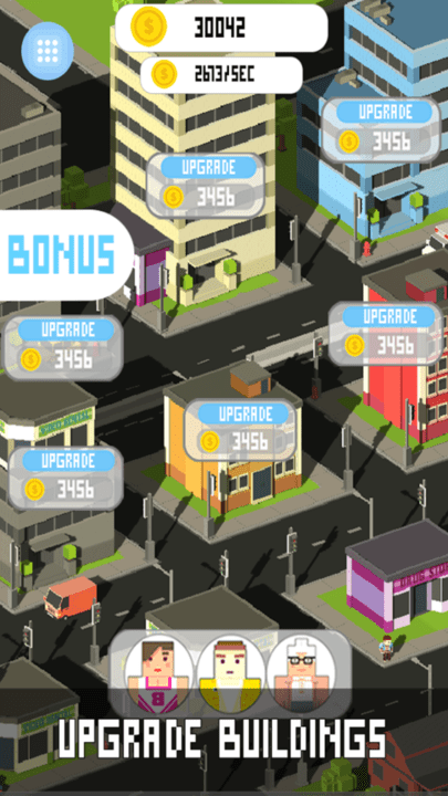 像素放置城市手机游戏