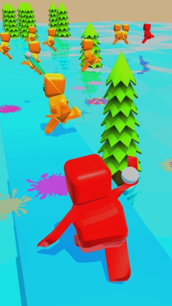 人群击中3d游戏