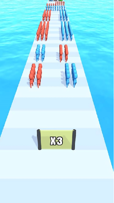 移动的乘法门游戏(crowd multiplier)