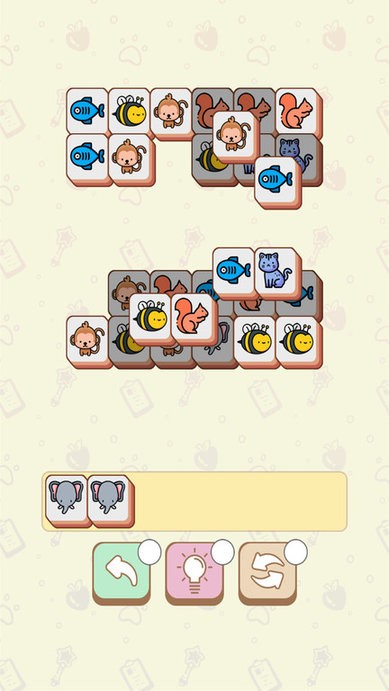 动物配对消除游戏