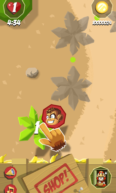 恶作剧的猴子无限金币版(Pranky Monkey - Alone in the jungle)