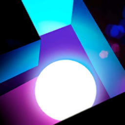 小球霓虹迷宫游戏