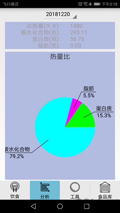 快乐饮食管理软件
