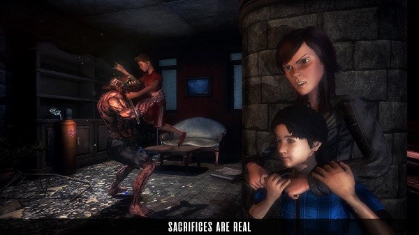 恐怖的死亡可怕的孩子游戏