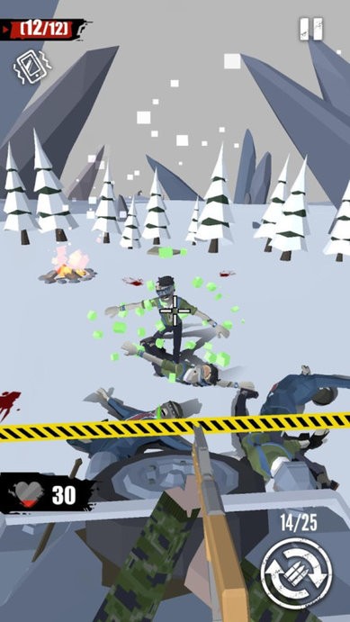 合成手枪僵尸射击游戏