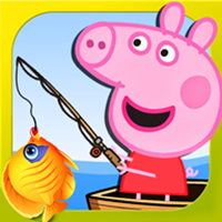 小猪佩奇钓鱼无限金币版