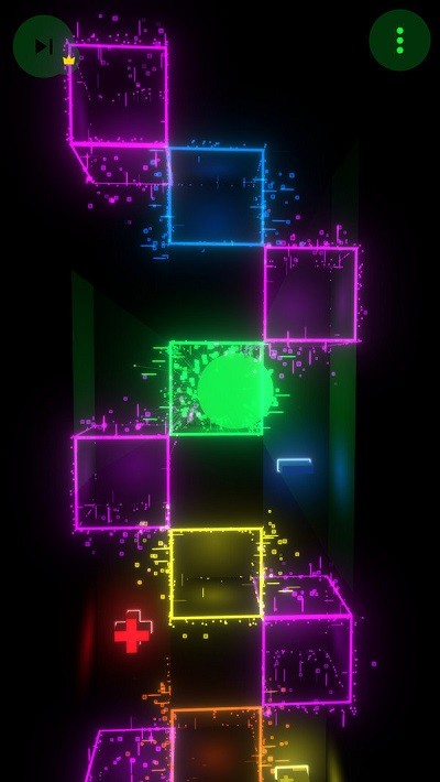 小球霓虹迷宫游戏