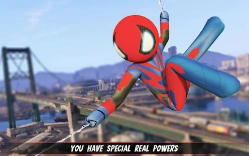 现代火柴人蜘蛛侠游戏