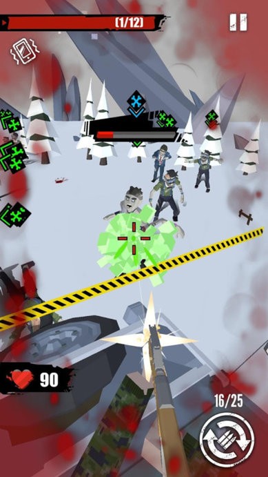 合成手枪僵尸射击游戏