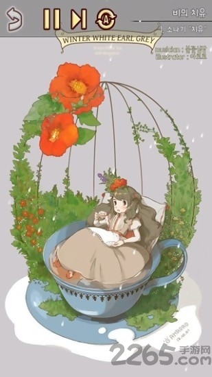 钢琴花园火红的心手机游戏