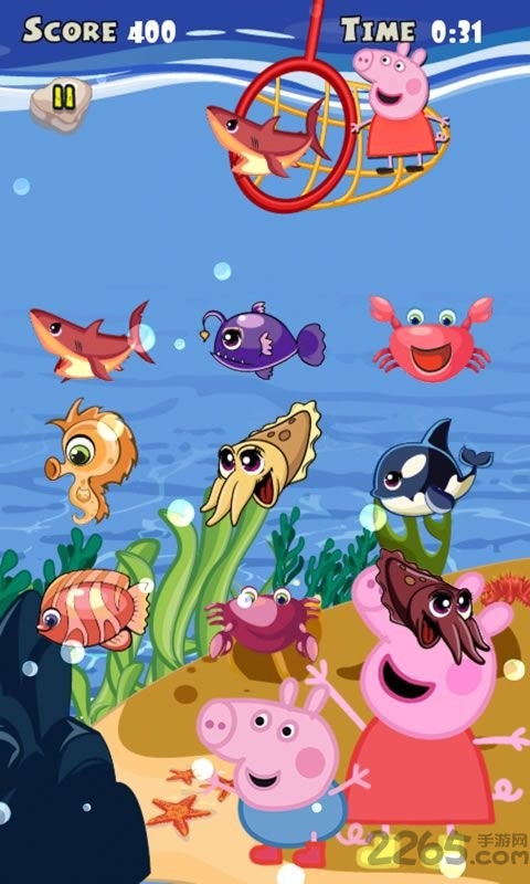 小猪佩奇钓鱼无限金币版 小猪佩奇钓鱼破解版下载