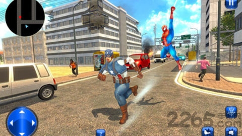 蜘蛛侠对战美国队长游戏