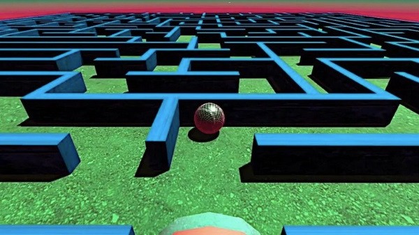 球球滚动迷宫游戏