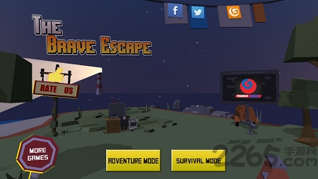 勇敢的逃生游戏